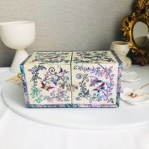 애교 예단함 예물 자개공예 고급선물박스 부모님선물, 나비