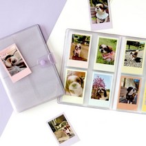 포토카드북(단추형)M, #콬_03 오로라퍼플