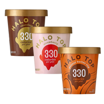 헤일로탑 초코 딸기 피넛버터 아이스크림 473ml x 3개 맛있는 땅콩 고급 아이스크림, 초코1 + 딸기1 + 피넛버터1