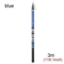 쭈꾸미낚시대 세트 갑오징어 한치 낚시대 새로운 바다 극 탄소 소재 낚싯대 품질 1.5m 1.8m 2.1m 2.4m 2.7m 3m 텔레스코픽 낚싯대 품질 스피닝로드, 푸른