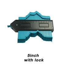 20/50mm 5;6;Contour Gauge Plastic Profile Copy Standard Wood Marking Tool Tiling Lnate Tiles, 07 TYPE B GREEN