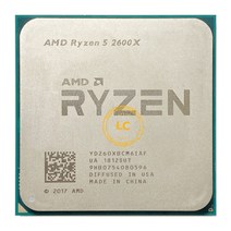 AMD-Ryzen 5 2600X R5 3.6 GHz 6 코어 12 스레드 CPU 프로세서 YD260XBCM6IAF 소켓 AM4 라이젠 중고 씨피, 한개옵션0