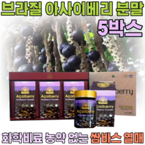 선물 용 세트 브라질 쌈바스 아사이 베리 화학비료 농약 없는 순수 과육 샐러드 물 요거트 요구루트 에 뿌려 타 먹는 여성 여인 주부 여자 올케 시누이 분말 파우더 가루 파는곳 추천, 5