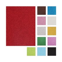 글리터펠트지 비접착 반짝이펠트지(단색10매입)12color, 파랑