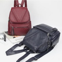 중년여성 럭셔리디자인 광택 정장용백팩 가벼운가방 회사원