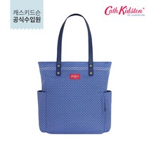 캐스키드슨 [캐스키드슨] 라지 캔버스 토트 섀도우 플라워 B (CK-B105009815835102)