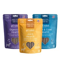 겟네이키드 그레인프리 강아지 치석제거껌 피부 관절 장 케어, 1개, 조인트헬스(관절영양), 176g