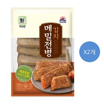 대림선 사조 메밀전병 김치 1.2kg X 2개, 1200g