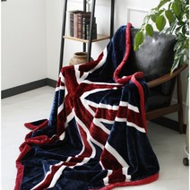 캠핑 옛날 극세사 영국국기 담요 이불 블랭킷 감성 차박 러그 카페트 등산 백패킹 할머니