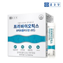 종근당 프리바이오틱스 아연 프리바이오텍스 푸락토 프락토 올리고당 유산균 FOS 에프오에스 장내유익균 먹이 푸리 프리 바이오 스틱스 분말, 30포, 4박스