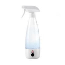 전해수기 충전식 스프레이 살균탈취제 소독수 무선, 단일사이즈, C_화이트 450ml