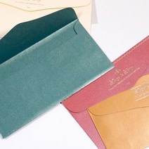 욜케이유 감사 축하 카드 설날 스승의날 돈 봉투 럭셔리 부모님 편지 선물, 진주
