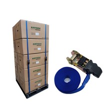 파렛트 화물 고정 벨트 2M 빠레트 밴딩기 물류창고 박스 트럭 목재, 1