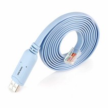 OKWAN 콘솔 케이블 USB FTD 칩 to RJ45 시스코 화웨이 HP 아리스타 오펭기어 아루바 주니퍼 라우터스위치와 호환 가능 윈도우 맥 리눅스 노트북용, 6ft