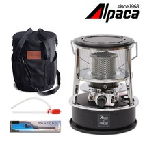알파카 국내생산 석유난로 심지난로 석유히터 캠핑난로 전도소화장치 DS-231S, DS-231S_블랙가방포함
