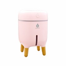 라온하제 스툴 초음파 미니 가습기 핑크
