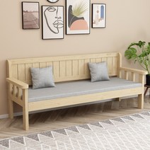 거실 원목 소파 투룸 미용실 4인 4인용 라운지 인테리어 쇼파 아파트 평상, 140x55x80cm, B 베이지