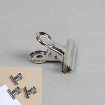 서류 집게 종이 집게 사무용 문서 클립 철 3P 4CM