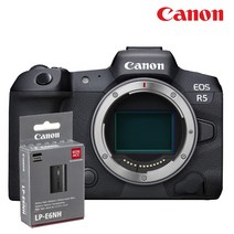 (캐논공식총판) 정품바디 EOS R5 +추가정품배터리+가이드북+새상품/빛발송