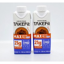 테이크핏 남양 맥스 초코맛 250ml 기타두유, 250mlx12개, 1개