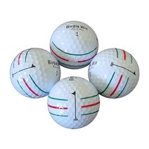 3 라인 로고인쇄 ( 3피스 / 4피스) 선입견 타파 리피니쉬볼 3 V1 (블루+레드) (10개입), 3라인 V1 (그린+레드)