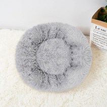 고양이 숨숨집 키튼박스 보온집 텐트 14 색 슈퍼 부드러운 고양이 침대 라운드 204, 70cm, 밝은 회색