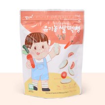 유기농 아기 과자 간식 당근 쌀떡뻥 두돌 9개월 18개월