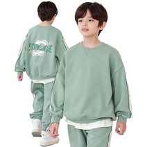 더베이지 봄 주니어 남아 트레이닝 마일러 상하 SET B3066 아동 초등학생 상하복