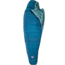 빅아그네스(Big Agnes) 사이드윈더 SL 침낭: 20F 다운 여성용 겨울 동계 침낭, BAGZ2AC Lyons Blue/Teal, Petite
