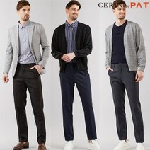 CERINI by PAT 남성 봄 이중직 릴렉스 팬츠 3종 세트