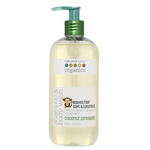 네이쳐스베이비오가닉스 샴푸 & 바디워시, 코코넛 파인애플, 473.2ml