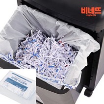 분리수거봉투 쓰봉 파쇄기 세단기 비닐 봉투 중 50매 문서절단기 자동파쇄기 세단기