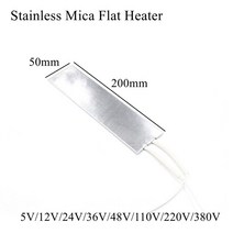 출퇴근기록기 얼굴인식 근태 지문 인식기 150x100mm 5V 12V 24V 36V 48V 110V 220V 380V 스테인레스 운모, 07 200x50mm_03 24V