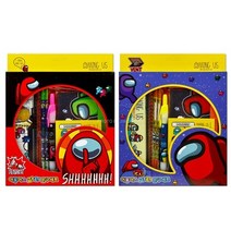 어몽어스 파티 종합 문구세트 학용품세트 색상랜덤 2개