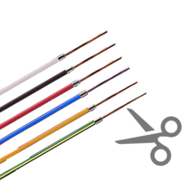 HIV 전선 2.5SQ 1M 단위절단, 녹황색, 녹황색