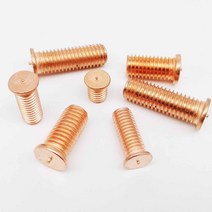 스팟용접기 M3 M10 탄소강 구리 도금 스터드 용접 스폿 나사 솔더 포인트 네일 볼트 커패시터 방전용 2/50, 02 10pcs M4_02 6mm