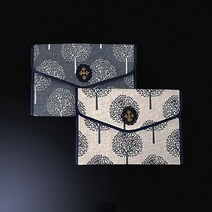 [비비안나] 306 린넨 미사보주머니 / 예쁜 미사보주머니/천주교성물, 회색