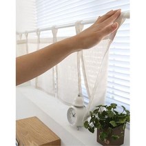 아늑한 분위기연출 화이트 바란스커튼 예쁜커텐 주방, 상세페이지 참조
