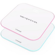 [힐링큐] 힐링큐 팩트폭력 체중계 LED 디지털체중계 HQ-S300, HQ-S300 블루, 898472