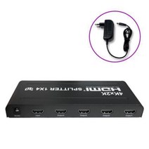 UHD HDMI 모니터 화면공유기 멀티분배기 4K 4포트
