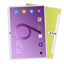 패드 t10w 12gb ram 512gb rom 10.1 인치 10 코어 공장 판매 키보드 android 10 google play 8800mah 태블릿 pc, 건반, 노란색, 에게
