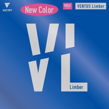 [VICTAS] 빅타스 - 벤투스 림버(Limber) - 컬러러버 탁구러버, 핑크