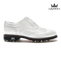 [LAMBDA] 람다 골프화 몬자 화이트 다이아몬드 정품 보증카드 발급