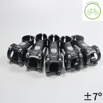 로드 MTB 스템 7도 오버사이즈 스템 60 70 80 90 100mm 31.8MM, 7도 31.8 x 80mm, 1개