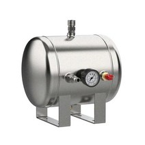 압력 컴프레셔 보조 압축기 고압 공기통 펌프 냉매, 5L 스테인레스 스틸 (메탈릭 페인트)