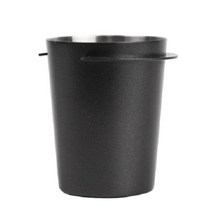 Ek43 Grinder Powder Bowl For WPM Huijia Ni Coffee Recei er Machine Handle Cup, 01 Black