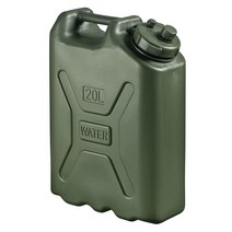 Scepter 05177 밀리터리 워터 컨테이너 - 5갤런 (20 리터) AM 그린, Food Grade Water Jug for Campi