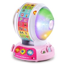 LeapFrog 스핀 앤 싱 동물 알파벳 핑크, Zoo, Pink