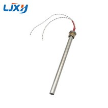 LJXH 3/4 quotDN20 스레드 카트리지 히터 물 탱크 히터용 스테인레스 스틸 발열체 직경 16mm 튜브, 03 380V_05 DN20 16x400mm 2500W