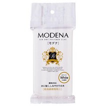 파지코 수지 점토 모데나 화이트 250g 화이트 일본제 303109